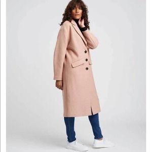 Universal Standard Willow Wool Cocoon Coat Size M